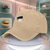 Spade Poker Card Print Mens Baseball Cap Curved Brim Dad Hat Adjustable Duck Tongue Cap Multiple Colors