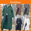 Elegant Womens Knit Single-breasted Sweater Coat With Hooded Button Design