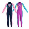 Costume da Bagno Rash Guard a Manica Lunga con Protezione UV per Bambini, Muta da Sub, Nuoto, Surf, Snorkeling