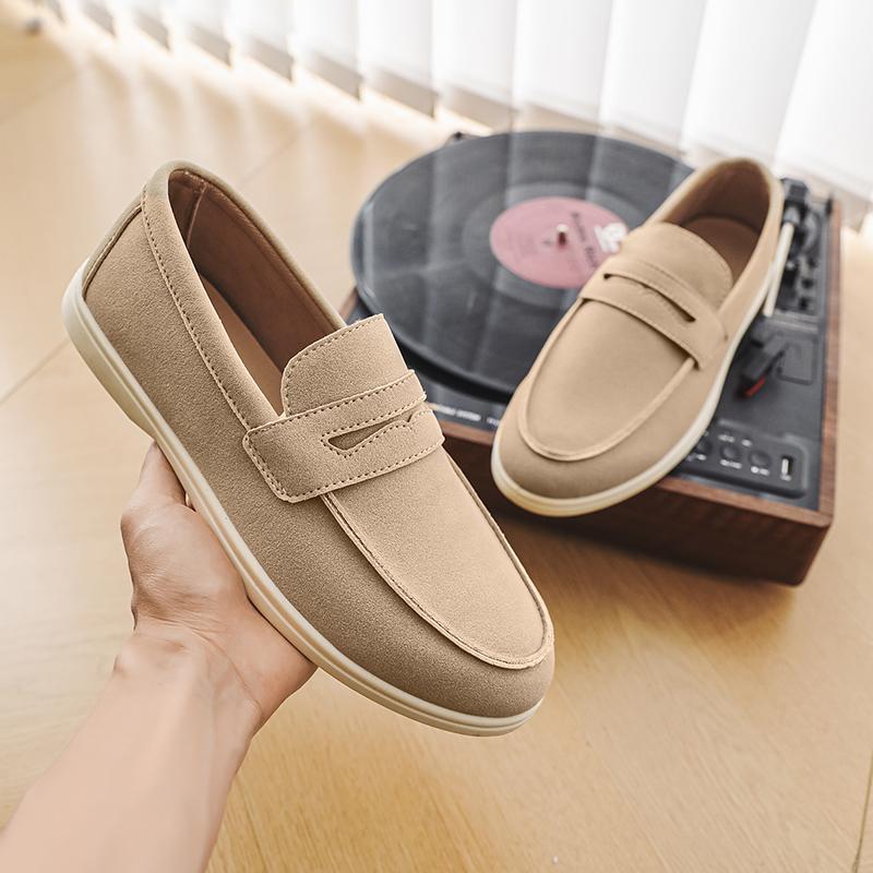 Men's Slip On Loafers Lightweight Breathable Comfort Walking Shoes Non Slip Soft Sole Casual Daily Wear 2025 New Hot Sale