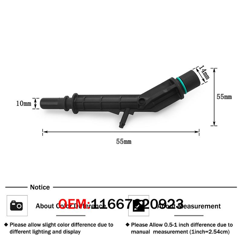 11667620923 Vacuum Line Non-Return Valve for BMW F10N F11N F20N F21N Vacuum Line Auto Car Parts Accessory