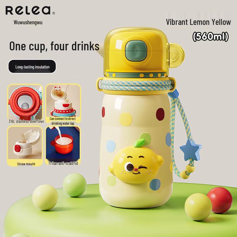 RELEA Mengli 560ml Insulated Water Bottle