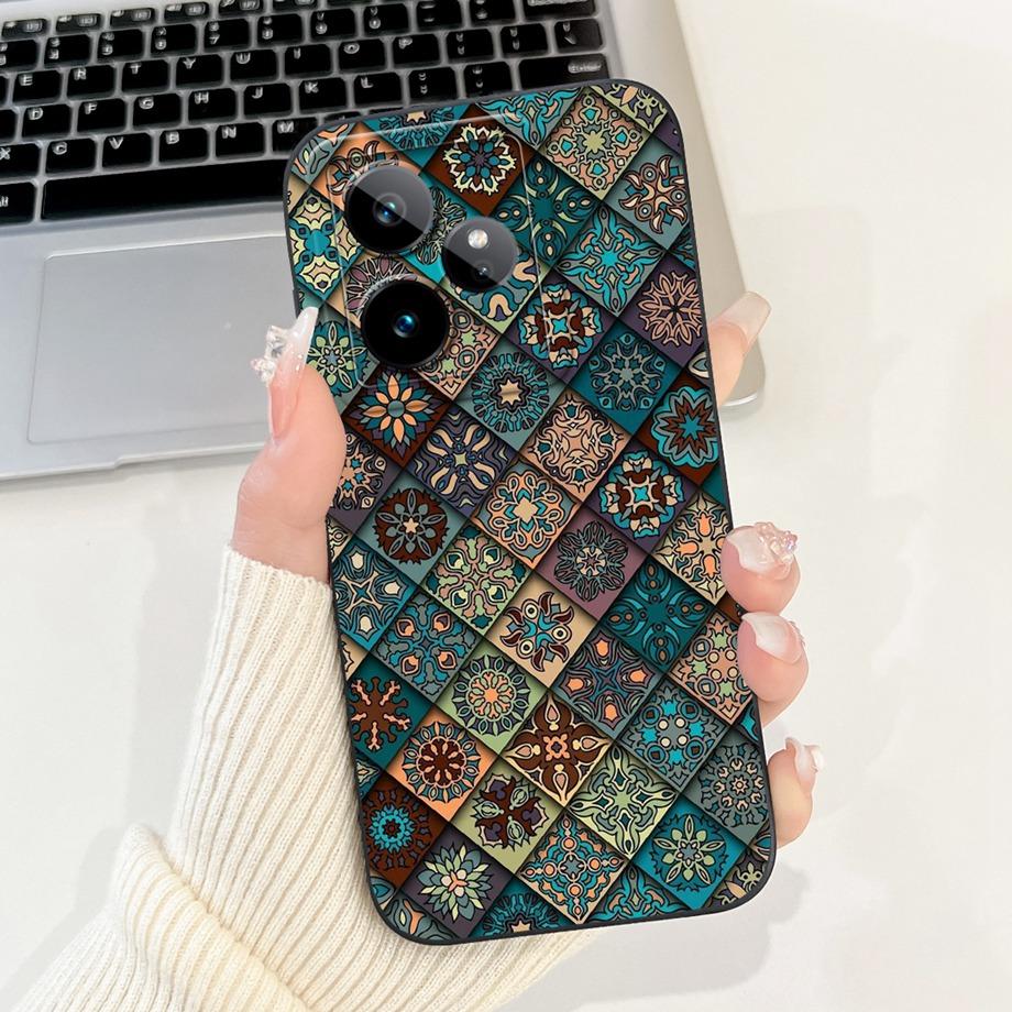 For Realme GT 7 5G Case RMX5061 Cute Cartoon Fashion Painted Cover Soft Silicone Case For Realme GT7 Pro GT 7 Pro 7T GT7T Fundas