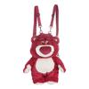 Lotso Plush Pooh Backpack With Durable Nylon Material Forgirls Teens And
