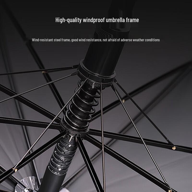 Tiāntáng Semi-Automatic Straight Handle Business Umbrella