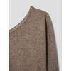 Anggae Moss Oneoff Shoulder Pullover Beige