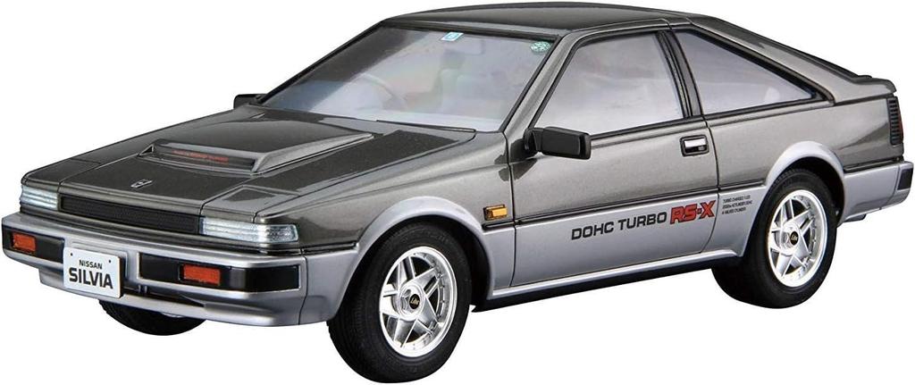 Aoshima Bunka Kyozai The Model Car Series Nissan S12 Turbo Plastic Model (AOSHIMA) 1/24 Silvia/Gazelle RS-X '84