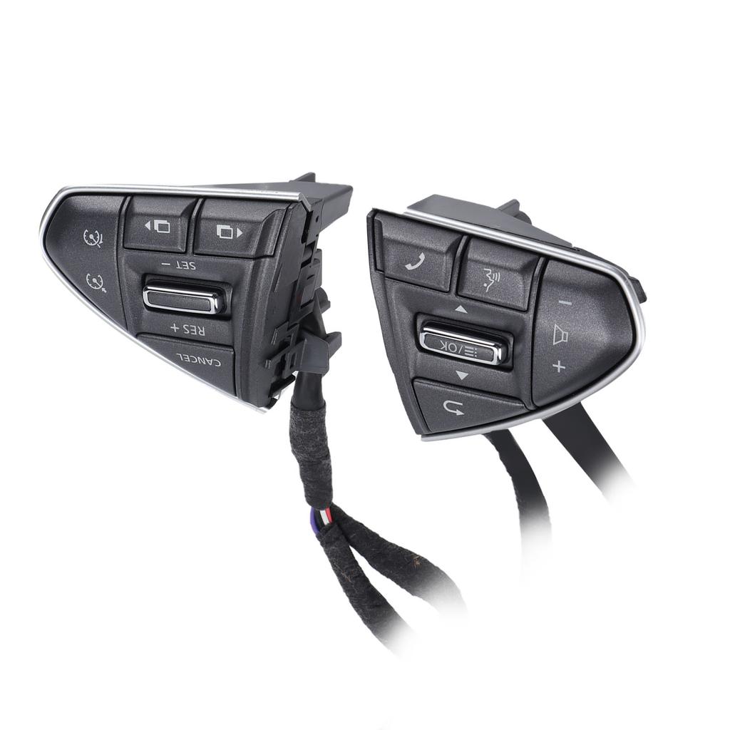 Multifunctional Steering Wheel Swith Control Button Matte Paint Replacement for Nissan Bluebird Sylphy 2016‑2019