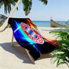 FC Bayern Munich: Blue Glory beach towel Outdoor camping soft Outdoor pool towel Absorbent bath towel quickdrying swim towel beach Fashion Comfort