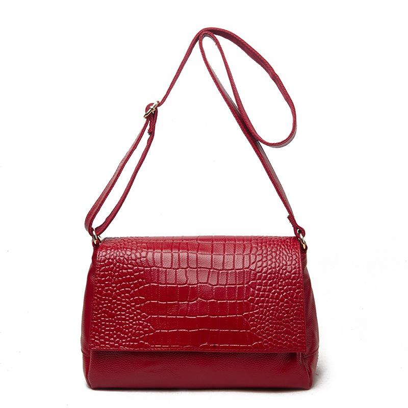 Women's New Trendy Multi-layer Crossbody Fashion Versatile Large Capacity Soft Leather One-shoulder Crossbody Bag