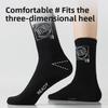 Boneless Socks for Men - Pure Cotton Long-tube Style - Fall/Winter Sports Basketball - Anti-odor and Moisture-absorbing - Sweat-proof - All-cotton