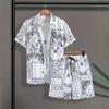 2026 Trendy Short Sleeve Shirt Shorts Set Men Women Casual 3D Print