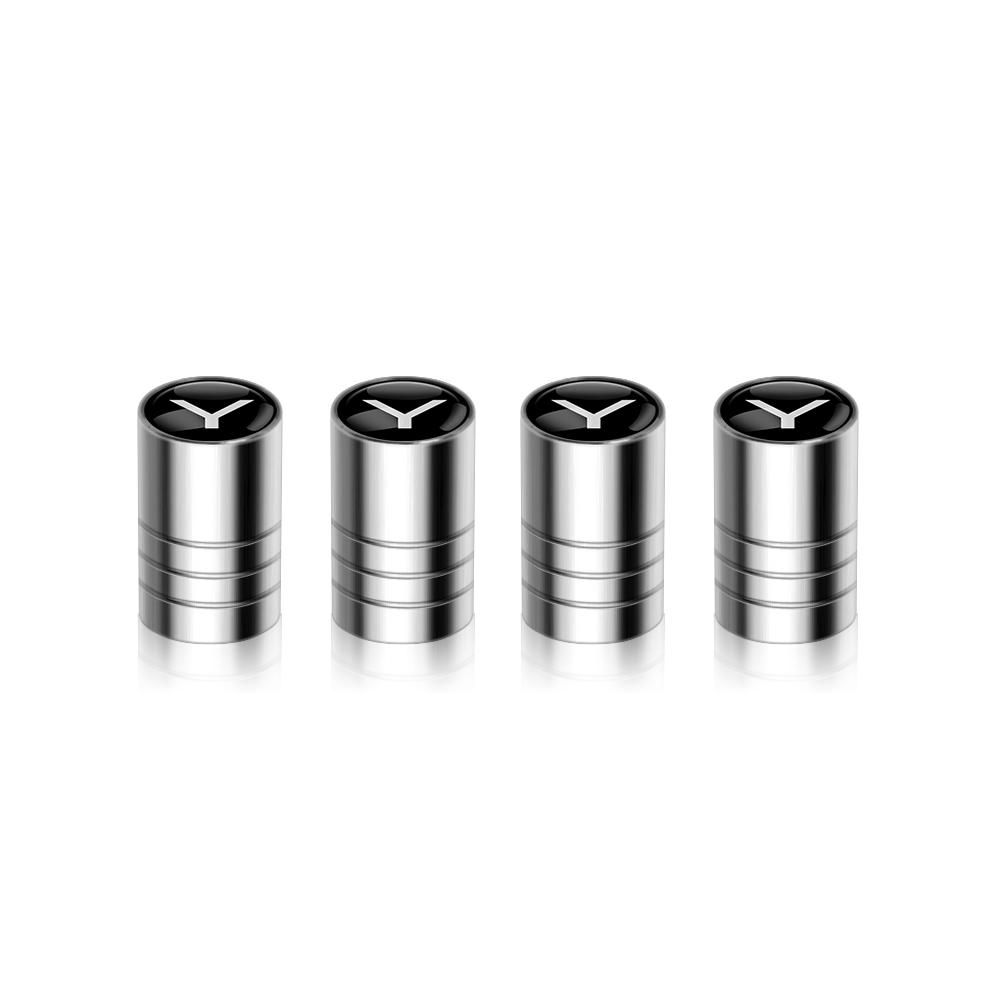 

Aluminum Car Wheel Tire Valve Cap Auto Tire Protection Caps For Tesla Model 3 Model S X Model Y Roadster SpaceX K80 Invader