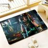 Anime Hot S-Stellar B-Blade Floor Mat Bedroom Living Room Flannel Door Mat Non-Slip Home Decor