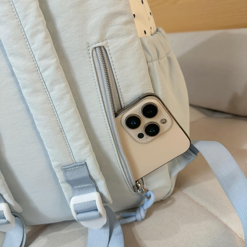 College Style Women's Backpack Colored Student Schoolbag Lightweight Backpack