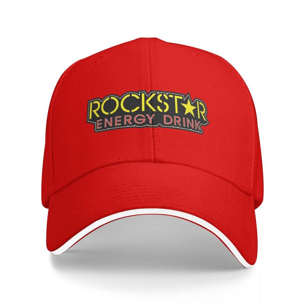 Baseballové kšiltovky Rockstar Energy Drink Snapback Baseballové klobouky Prodyšné Ležérní Casquette Venkovní Unisex