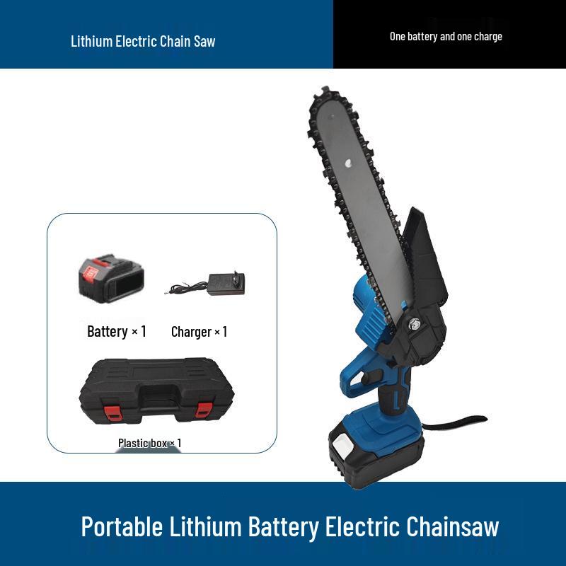 8-inch High-Power Multifunctional Mini Electric Chainsaw for Pruning, Woodworking, and Logging