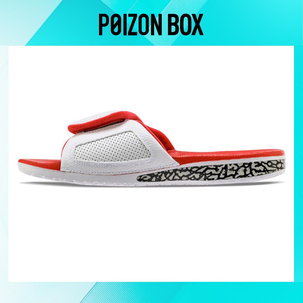 

сабо Jordan Hydro 3 Retro White Cement fire red 854556-116