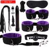 11/10 Pcs Bdsm Bondage Kit with Handcuff Anal Bullet Vibrator Whip for Men Women Fetish Slave Adults Games Sex Toys