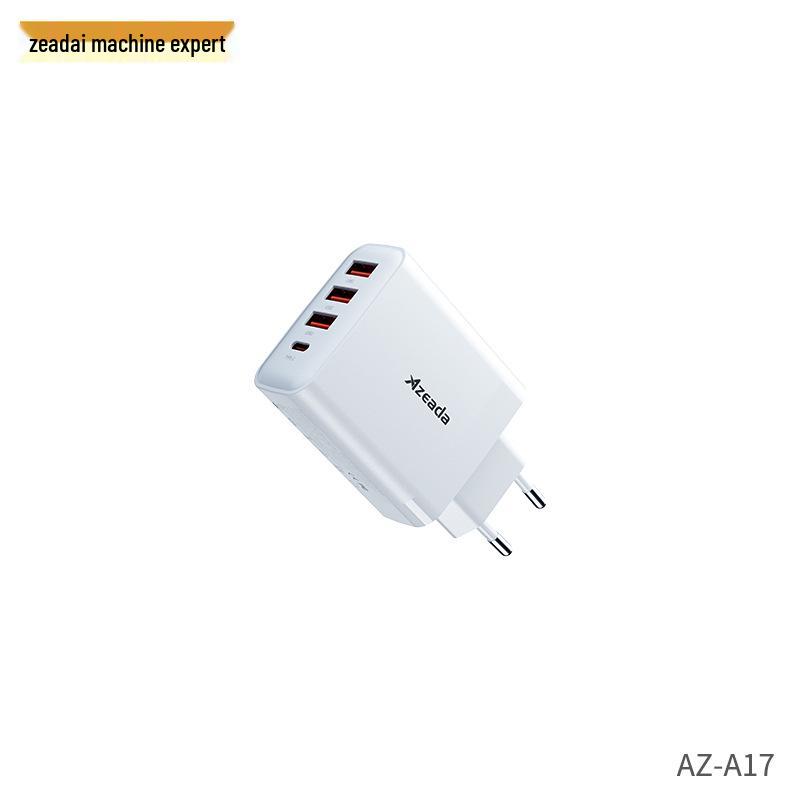 

AZEADA Seagull 45W GaN Fast Charger, Four-Port, Low Temp, Compatible with US and European Standards