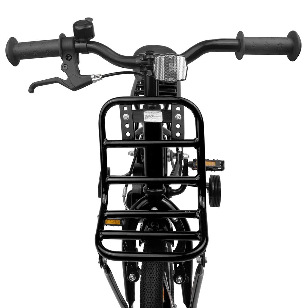 Kids  Bike 12 Inches for Ages 2 4 Black