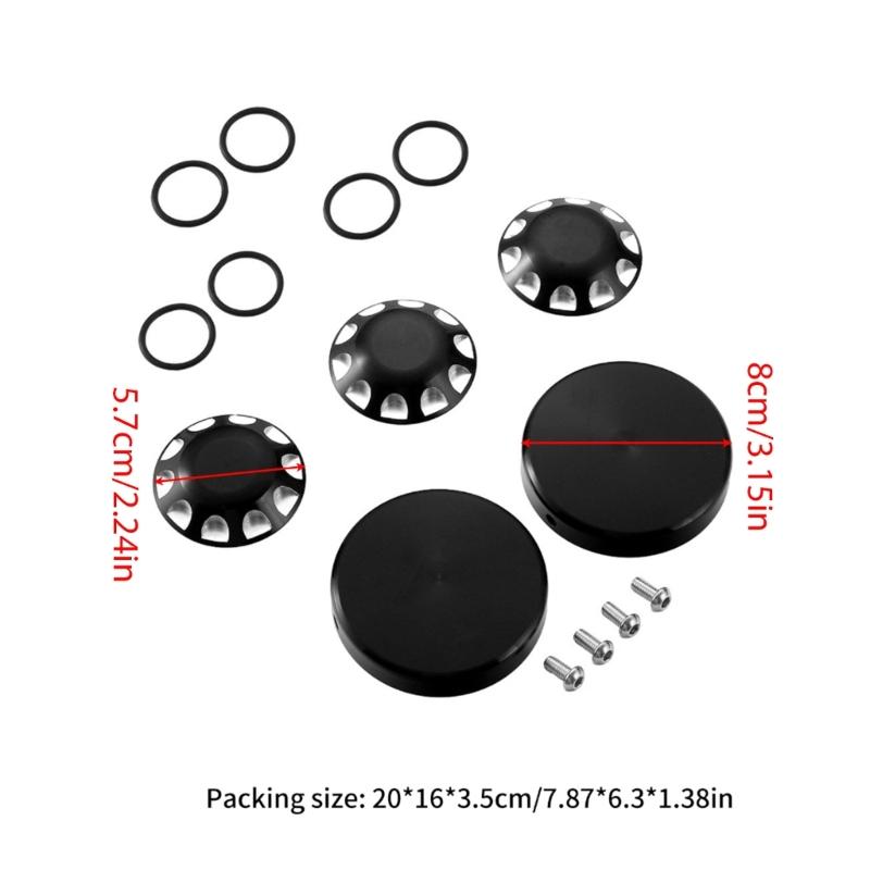 AntiVibration Wheel Bearing Caps Protection Cover Guards Aluminum Axles Caps For Can Am All Model