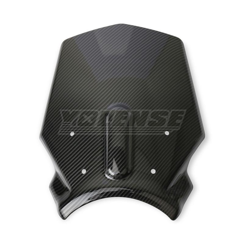 Motorcycle Front Windshield Windscreen Airflow Wind Deflector Fly Screen For CB650R CB 650R 2024 2025 Wind Deflector Visor