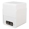 2 in 1 LED Cube Night Light with Clock 3 Color Temperature Dimmable Rechargeable Digital Night