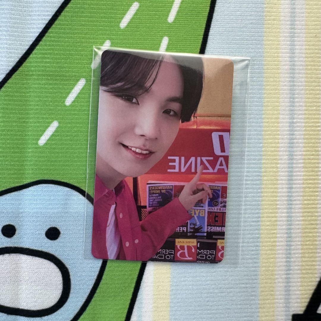 

[Б/У] BTS PTD Бонус за предзаказ SUGA Юнги Фотокарточка
