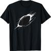 American Football Minimal Football Grafik T-Shirt