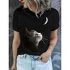 European Size Womens Fashionable Casual T Shirt Tops