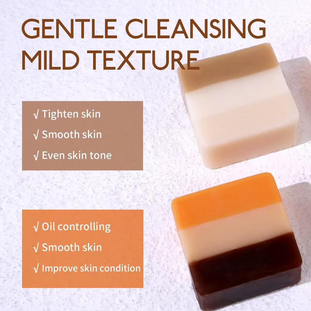 Ręcznie robione mydło w kostce z ekstraktem roślinnym i olejkami eterycznymi - Nawilżające, łagodne oczyszczanie do ciała, twarzy i kąpieli