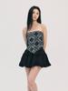 Be Able To Saya Frill Skirt-Black