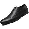 New Formal Leather for Man Men's Business Casual Leather Shoes 38-48 Dinner Party Pointy Shoes Fashion Brogue Men Shoes Sneaker