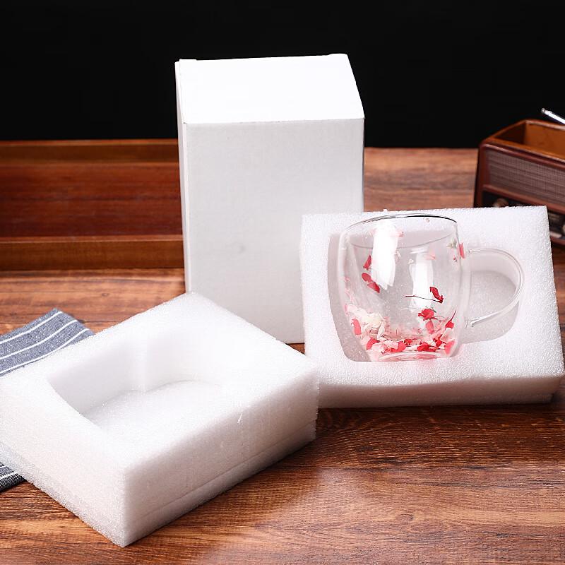 Petal Quicksand Glass Cup Set, 350ml