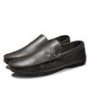 2025 Autumn NEW Men's Loafers Comfortable Flat Casual Shoes Men Breathable Moccasins Slip-On Soft Leather Driving Shoes