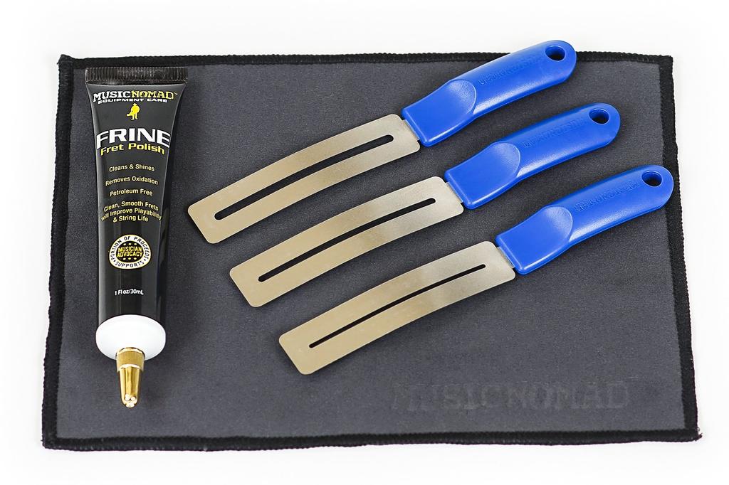 MUSIC NOMAD Maintenance Fret Cleaning Tool Perfect Set MN124