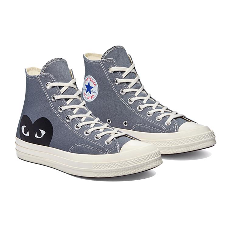 Converse X Comme Des Garçons Play Chuck 70 Hi "Steel Gray" sneakers 171847C