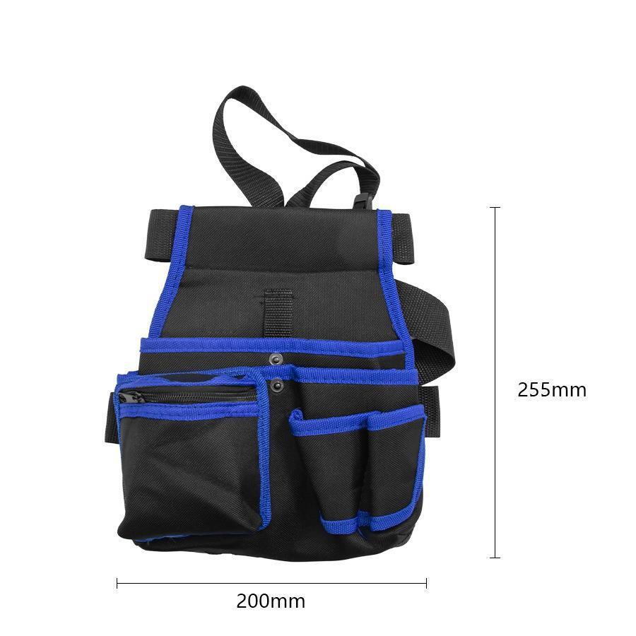 

Electrician s Multi-Purpose Tool Belt Bag, Waist Repair & Gardening Organizer, S11 Three-Layer Design.