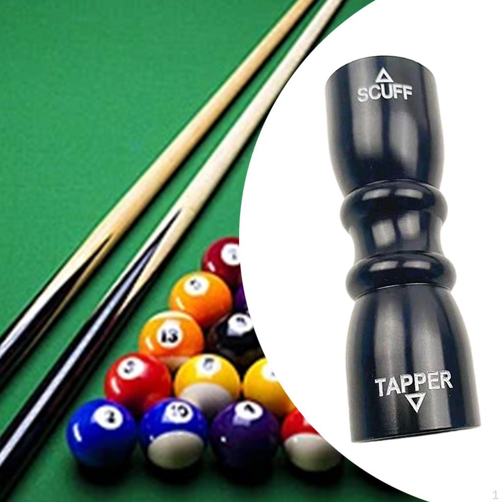 3 in 1 Billiard Cue Tip Repair Tool Shaper Aerator Gift for Enthusiasts