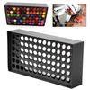 78 Holes Iron Tattoo Pigment Rack Tattoo Ink Display Holders Support Black Baking Varnish Color