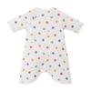 MIKI HOUSE Combi Baby Made In for Boys and Size Multicolor Undershirt, All-Over Print, 100% Cotton, Japan, Girls, Newborn, 40-2336-145, 60-70cm,