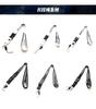ZDNE2 BMW Emblem Nylon Lanyard Printing Style Long short Keychain For BMW M Performance E90 E60 E46 1 2 3 4 5 7 Series Accessories