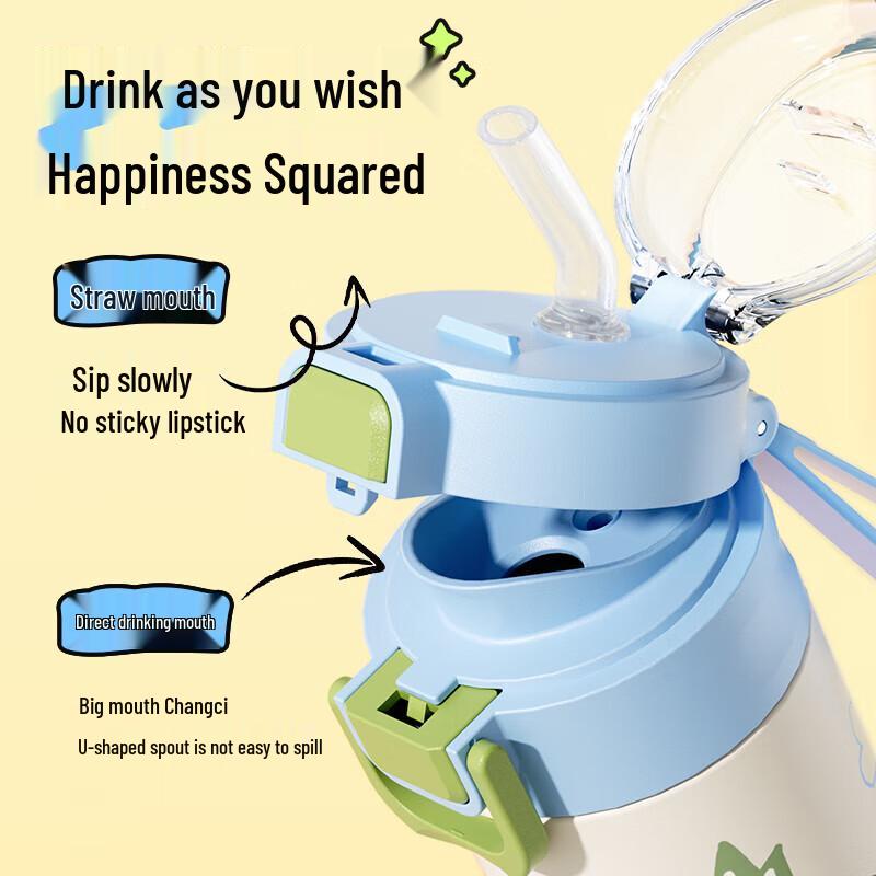 

FUGUANG Kids 316L Stainless Steel Dual-Drink Insulated Bottle