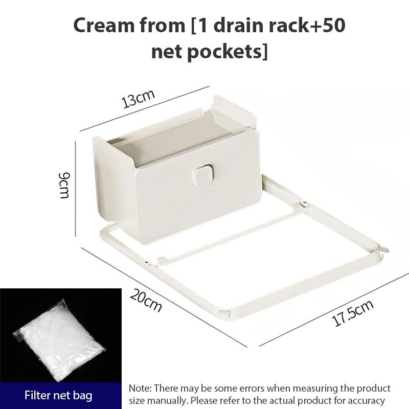 Kitchen Sink Caddy Organizer Kitchen Sink Organizers Kitchen Sink Suction Holder for Sponges Scrubbers Soap Kitchen Bathroom