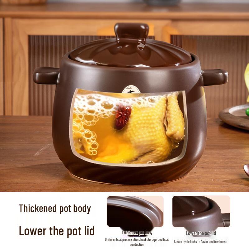 Ceramic Casserole Stew Pot
