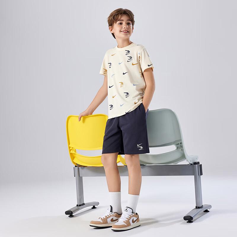 NIKE3BRAND Kids' Moisture-Wicking T-Shirt and Shorts 2-Piece Summer Set