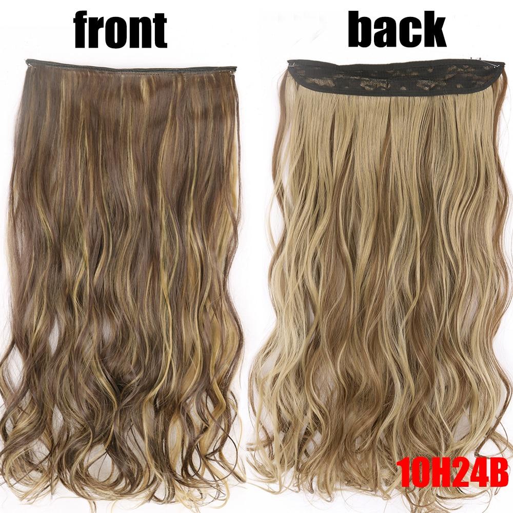 XINRAN 22-дюймова модна жіноча перука з невидимою волосінню для нарощування волосся, стійка до високих температур, синтетична хвиля без застібок