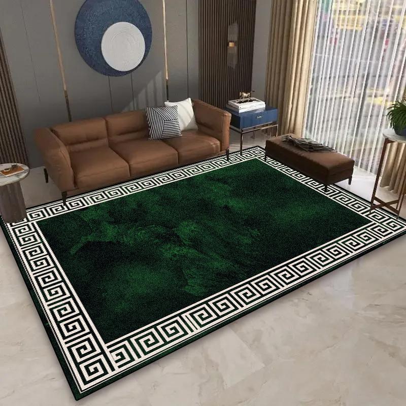 

Современные большие ковры для гостиной, домашнее украшение, ковры для спальни, нескользящий роскошный коврик для лаунжа, моющийся коврик для журнальных столиков 60x90cm