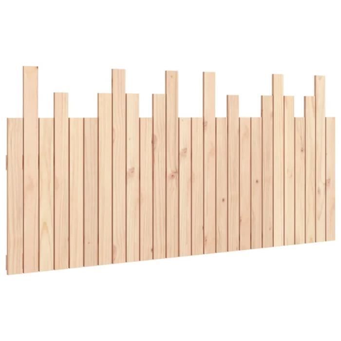 VidaXL Tête de lit murale 166x3x80 cm Bois massif de pin 824808